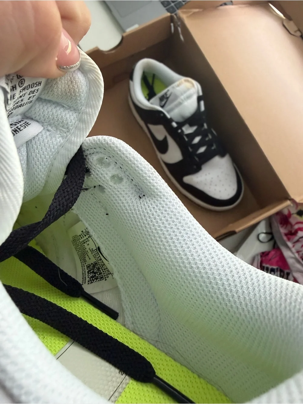 Nike panda dunks low 8.5 women